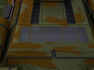 t34-76 tank camo hdri Model 3D