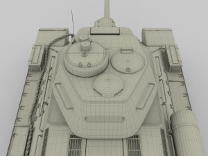 t34-76 tank camo hdri Model 3D
