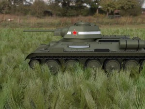 tangki hdri t34-76 Model 3D