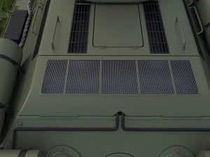 t34-76 tank hdri 3D Model