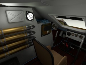 t-34-76 camo interior-engine bay full hdri 3D 모델