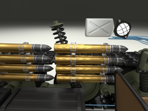 t-34-76 camo interior-engine bay full hdri 3D 모델