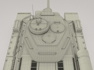t-34-76 camo interior-engine bay full hdri 3D 모델