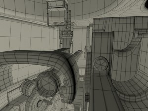 t-34-76 camo interior-engine bay full hdri 3D 모델