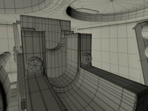 t-34-76 camo interior-engine bay full hdri 3D 모델