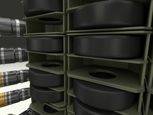 t-34-76 camo interior-engine bay full hdri 3D 모델