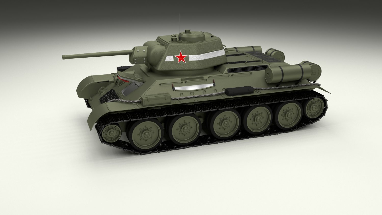 T34 76 Tank With Interior 3d Model In Tank 3dexport