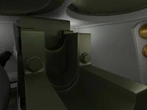 t34-76 tank with interior 3D Model