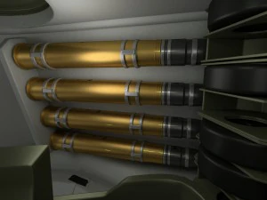 t34-76 tank with interior 3D Model