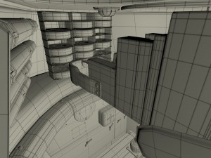 t34-76 tank with interior 3D 모델