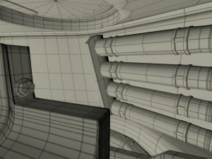 t34-76 tank with interior 3D Model