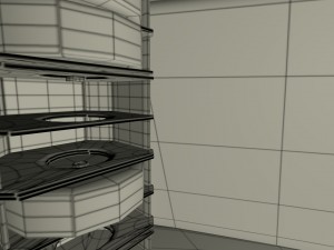 t34-76 tank with interior 3D 모델
