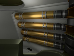 t34-76 tank with interior hdri Modelo 3D