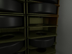 t34-76 tank with interior hdri Modelo 3D