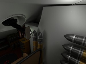 t34-76 tank with interior hdri Modelo 3D