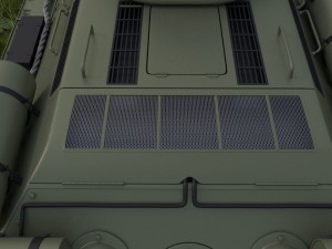 t34-76 tank with interior hdri Modelo 3D