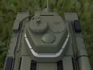 t34-76 tank with interior hdri Modelo 3D
