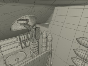 t34-76 tank with interior hdri Modelo 3D