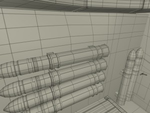 t34-76 tank with interior hdri Modelo 3D