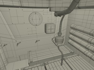 t34-76 tank with interior hdri Modelo 3D