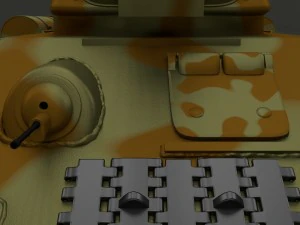 t34-76 tank camo 3D Model