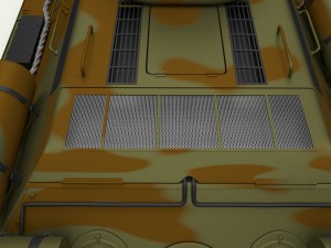 t34-76 tank camo 3D 모델