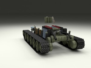 t-34-76-85 w engine bay and interior 3D Model