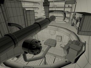 t-34-76-85 w engine bay and interior 3D Model