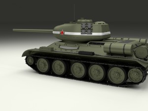 t-34 76-85 pack Model 3D
