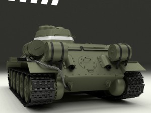 t-34 76-85 pack Model 3D