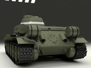 t-34 76-85 pack 3D Model