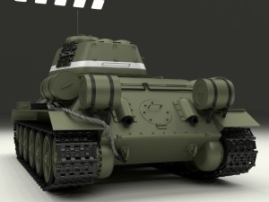 t-34 76-85 pack Model 3D