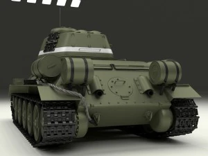 t-34 76-85 pack 3D Model