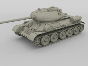 t-34 76-85 pack 3D Model