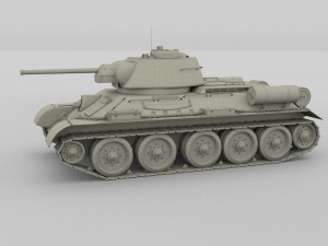 t-34 76-85 pack Model 3D