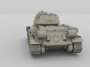 t-34 76-85 pack 3D Model