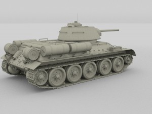 t-34 76-85 pack Model 3D