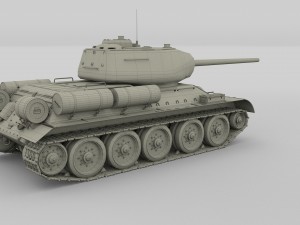 t-34 76-85 pack Model 3D