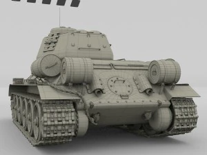 t-34 76-85 pack 3D Model
