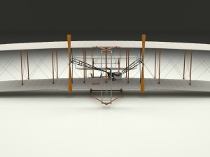 wright flyer 1903 3D Model