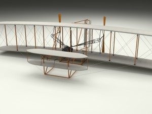 wright flyer 1903 3D Model