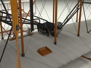 wright flyer 1903 3D Model