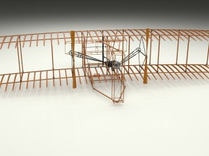 wright flyer 1903 3D Model