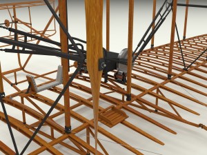 wright flyer 1903 3D Model