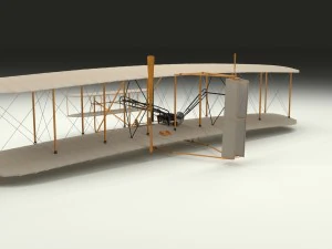 wright flyer 3D Model