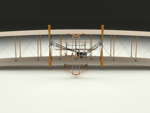 wright flyer 3D Model
