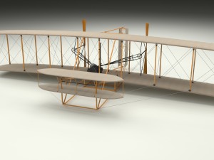 wright flyer 3D Model