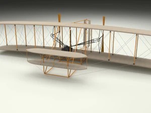 wright flyer 3D Model