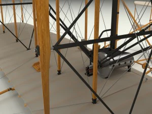 wright flyer 3D Model