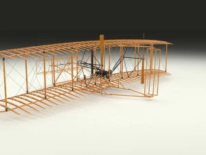 wright flyer 3D Model